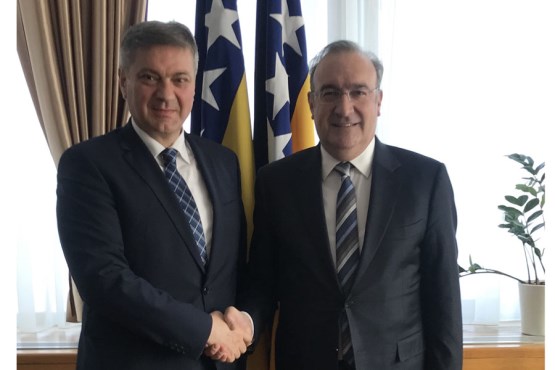 Predsjedavajući Predstavničkog doma dr. Denis Zvizdić sastao se sa ambasadorom Republike Turske u BiH